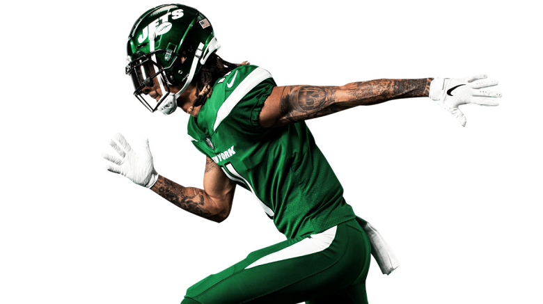 Les nouveaux maillots des New York Jets changent le logo de l'équipe